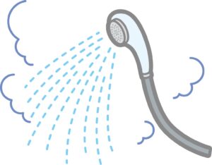 お風呂のシャワーヘッドの水漏れの修理方法